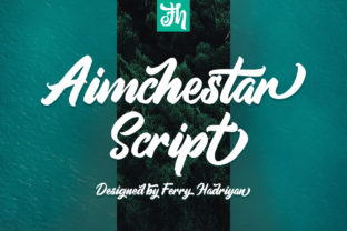 Aimchestar Script: Elevate Your Brand with a Modern Handwritten Style