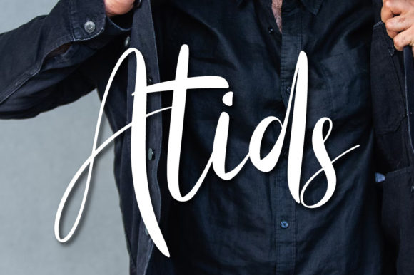Atids Script: A Timeless Touch for Your Creative Projects