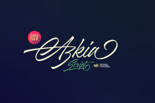 Azkia Script: A Handmade Calligraphy Font with Character