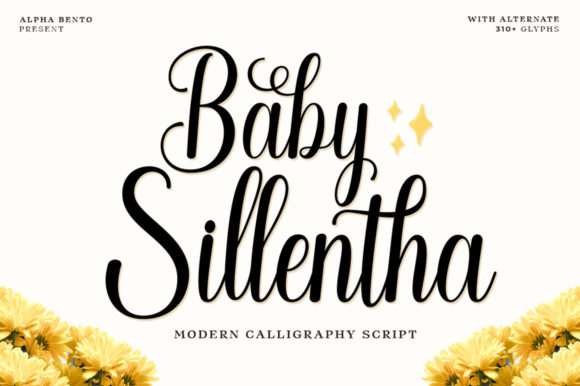 Baby Sillentha Script: A Font That Breathes Life Into Your Brand