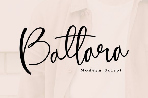 Battara Script: A Sweet and Cool Handwritten Typeface