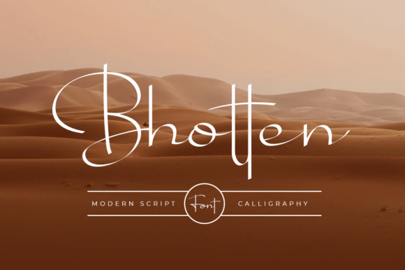 Bhotten Script: Crafting Elegance for Modern Branding