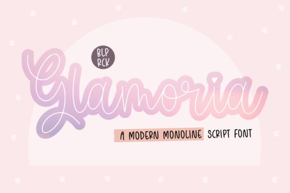 Bring Romance to Your Projects with Glamoria Script