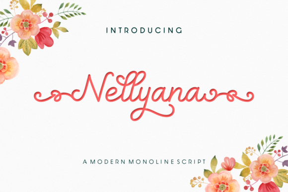 Bringing Grace to Your Design: Nellyana Script Unveiled