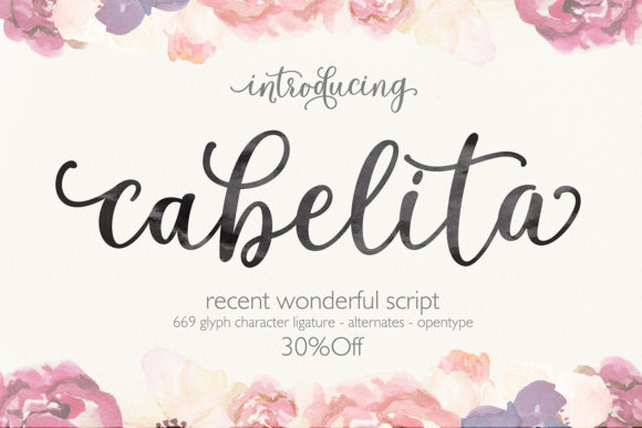 Cabelita Script: The Gentle, Trendy Font for Modern Creators