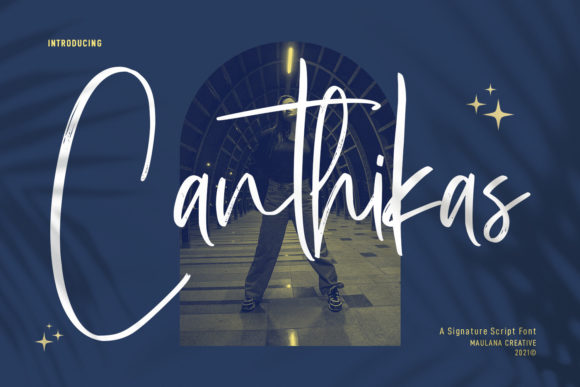 Canthikas Script: Adding a Spark of Luxury to Your Designs