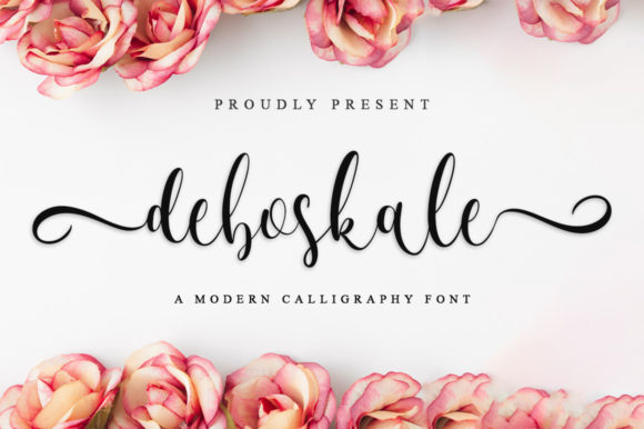 Deboskale Script: A Flowing Font for Modern Branding