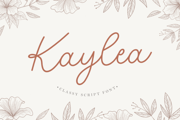 Discover Kaylea Script: The Timeless Handwritten Font