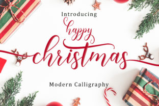 Happy Christmas Script: Adding Festive Elegance to Your Designs