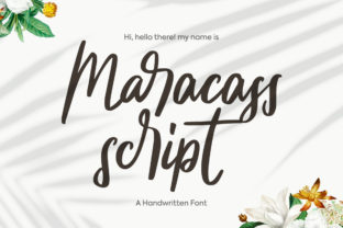Maracass Script: A Modern Typeface with Effortless Cool