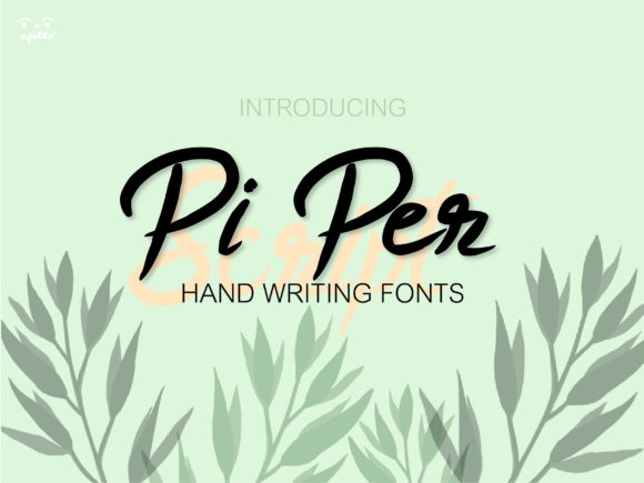 Piper Script: An Elegant Script Font for Creative Projects