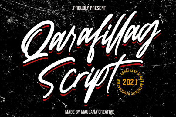 Qarafillag Script: The Handwritten Font That Commands Attention