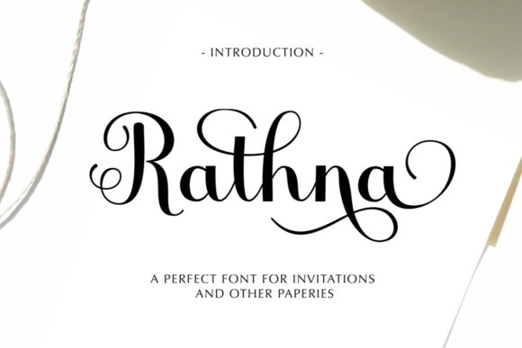 Rathna Script: Elevating Your Creative Projects with Elegant Handwritten Style