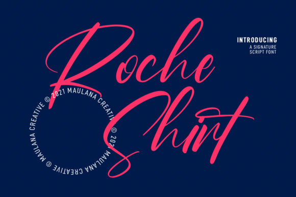 Roche Shirt Script: A Personal Touch for Modern Design